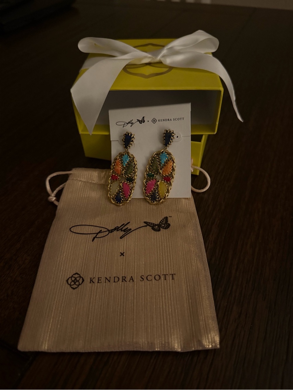 Dolly Parton Kendra Scott earrings - Picture 3 of 5